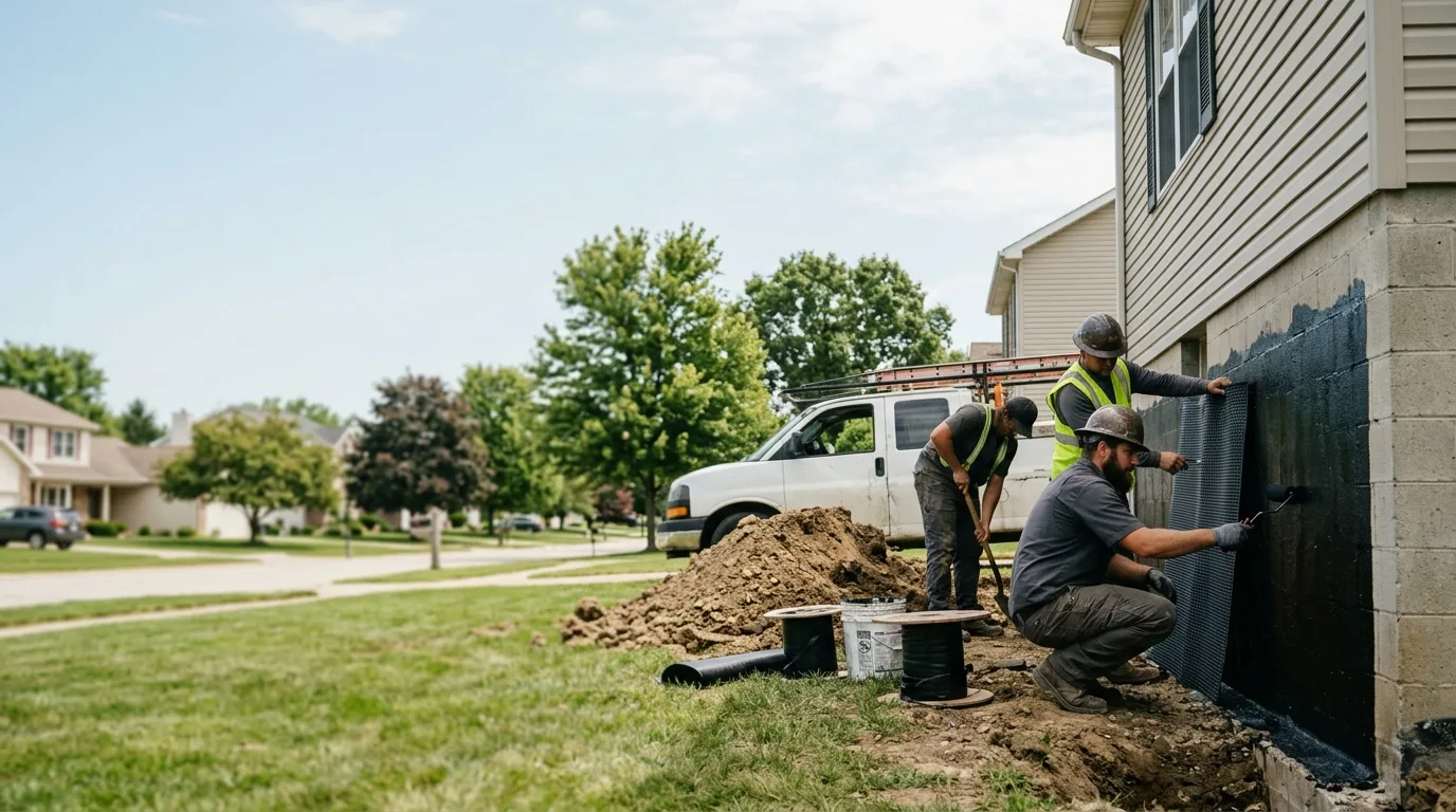 Basement Waterproofing in Franklin Grove, IL near me